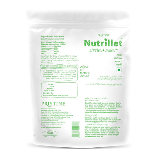Nutrillet Little Millet 500g