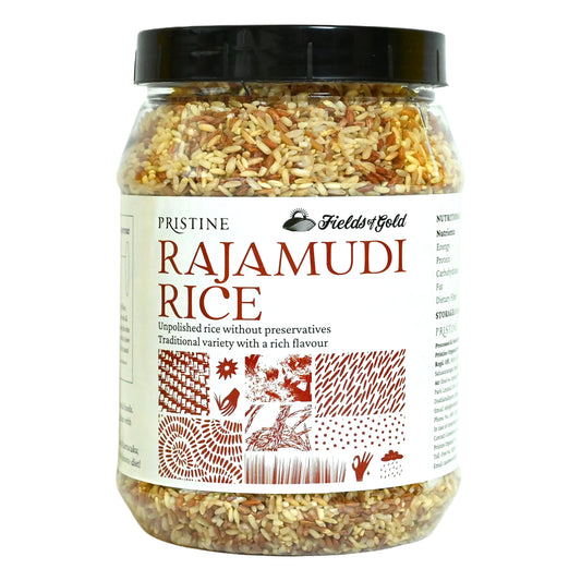 Fields of Gold - Rajamudi Rice Jar 1kg