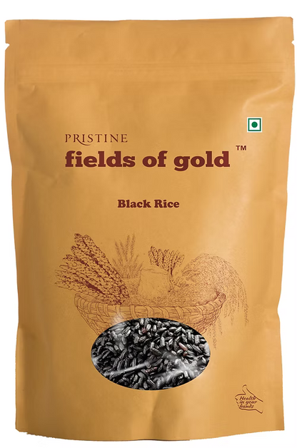 Fields of Gold Black Rice 1kg
