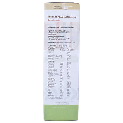 1st Bites Baby Cereal 300g | Organic Wheat | Baby Food (6-24 Months) Stage 1