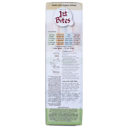 1st Bites Baby Cereal 300g | Organic Wheat | Baby Food (6-24 Months) Stage 1