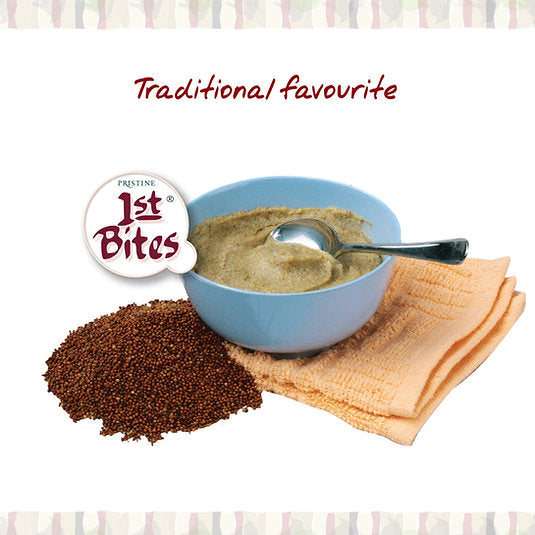 1st Bites Baby Cereal 300g | Organic Ragi | (6-24 Months) Stage 1