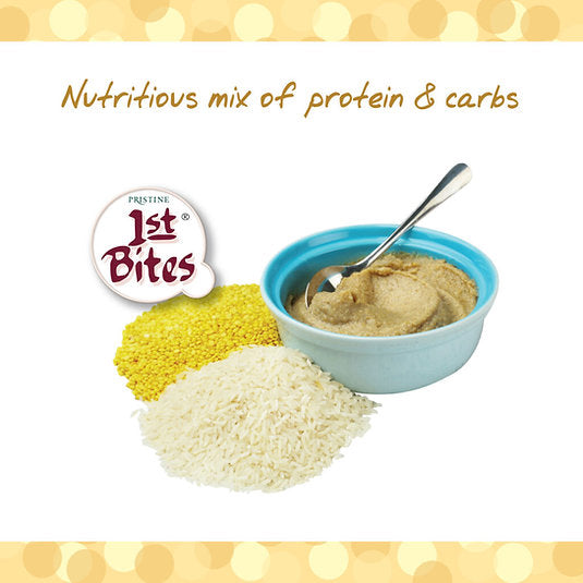 1st Bites Baby Cereal 300g | Organic Rice & Dal | (8-24 Months) Stage 2