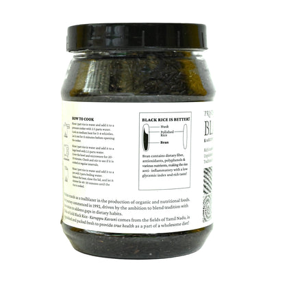 Fields of Gold - Black Rice Jar 1 kg