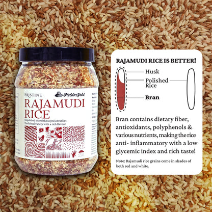 Fields of Gold - Rajamudi Rice Jar 1kg