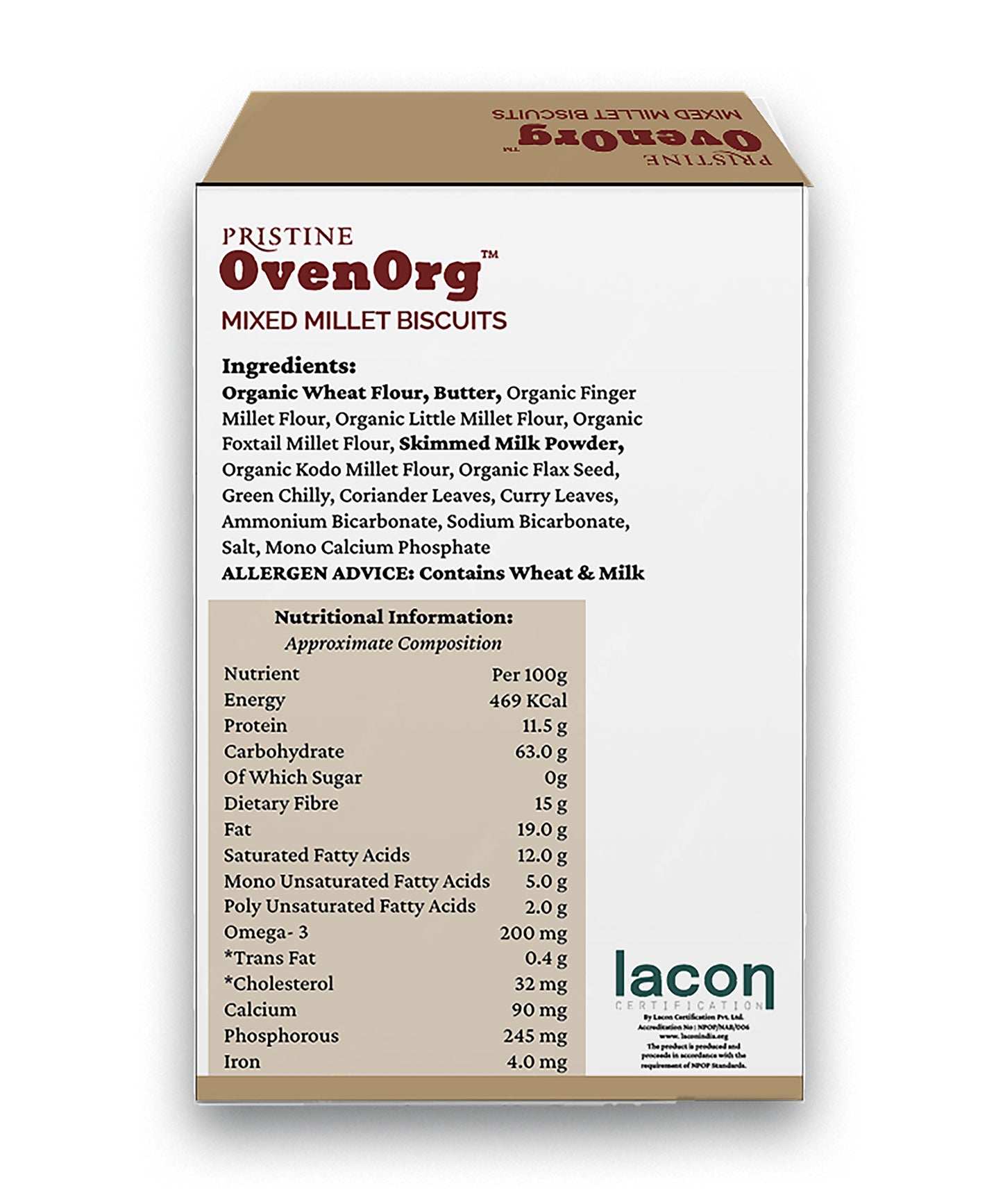 OvenOrg Diet Biscuits 150g