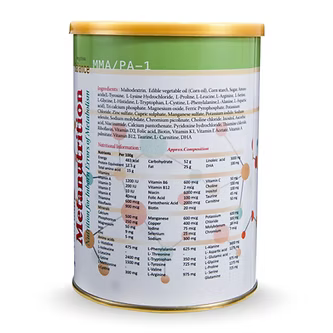 Metanutrition Methylmalonic Acidemia / Propionic Acidemia-1 (MMA/PA-1) 400g