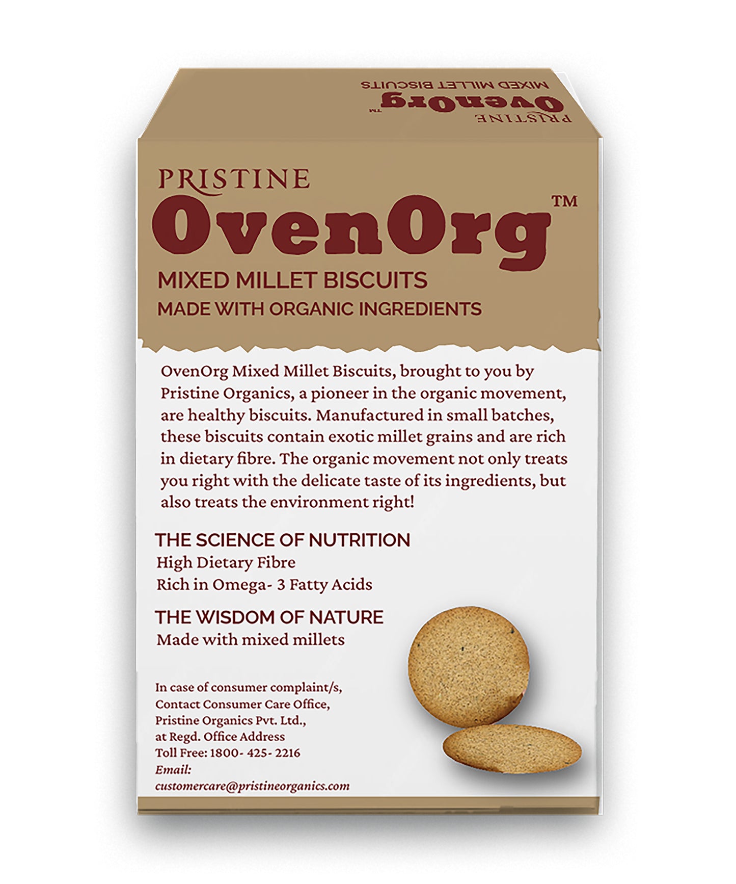 OvenOrg Diet Biscuits 150g