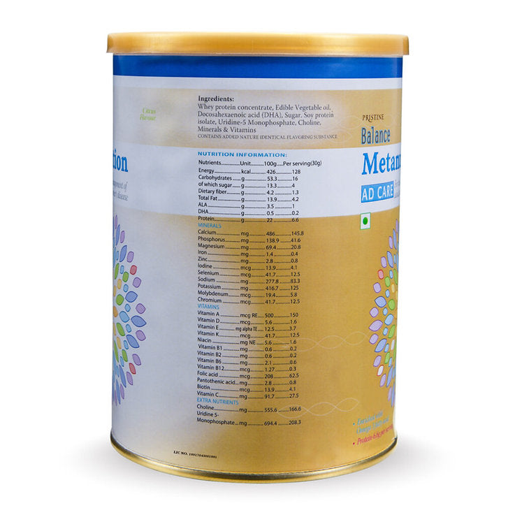 Metanutrition AD Care 400g (Nutrition Supplement for Alzheimer's Disease)