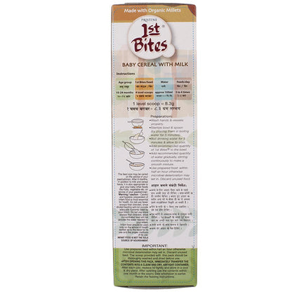 1st Bites Baby Cereal 300g | Organic Millet Mix | 10-24 months Stage 3