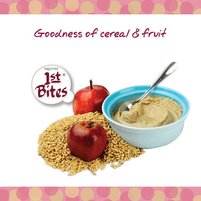 1st Bites Baby Cereal 300g | Organic Wheat & Apple | (8-24 months) Stage 2
