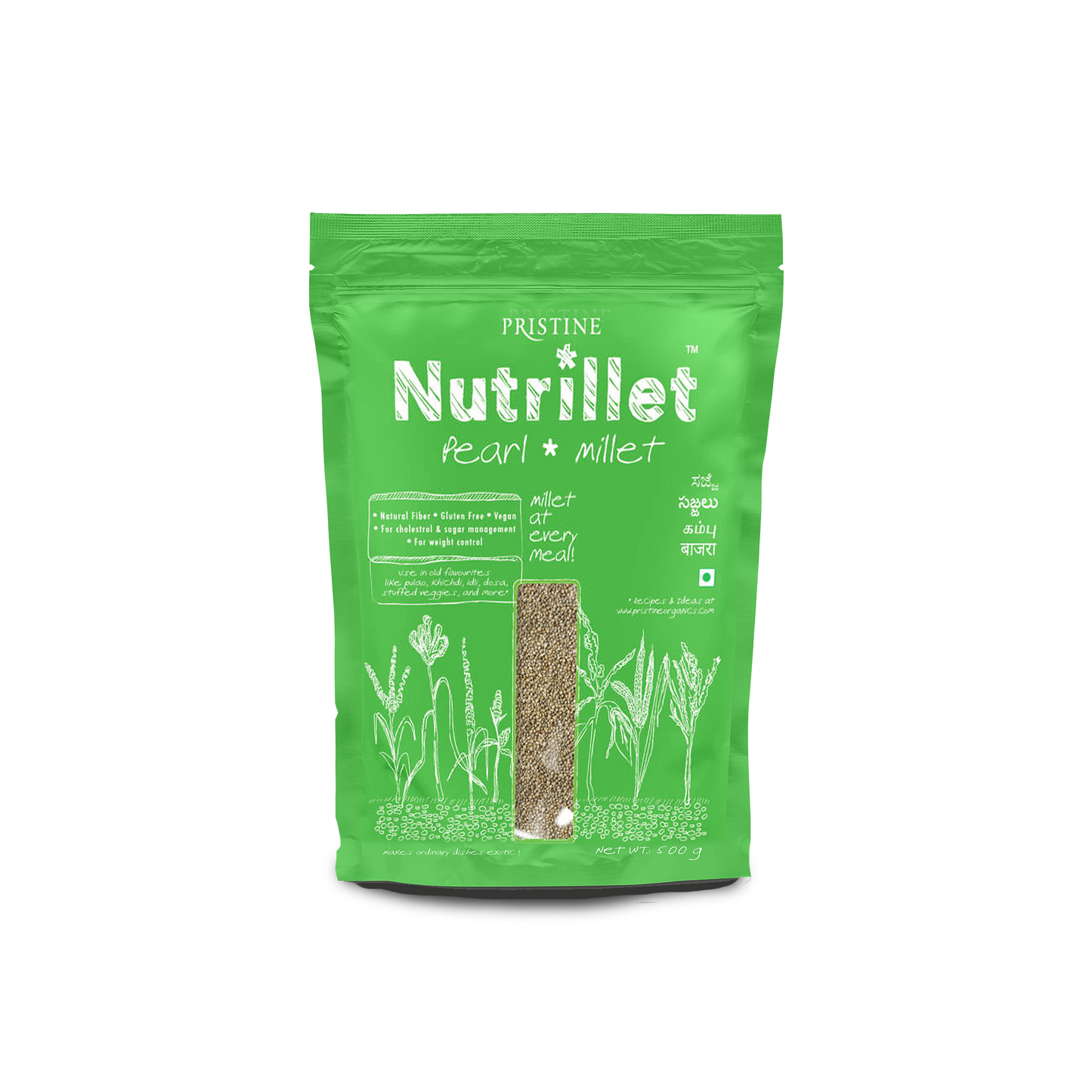Nutrillet Pearl Millet (Bajra) 500g
