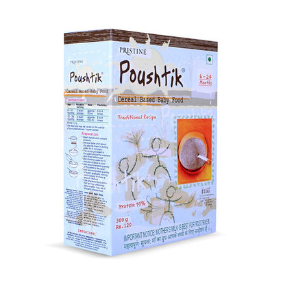 Poushtik Cereal Based Baby Food | Whole Grains | 6-24 Months