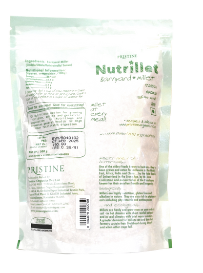 Nutrillet Barnyard Millet 500g