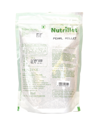 Nutrillet Pearl Millet (Bajra) 500g