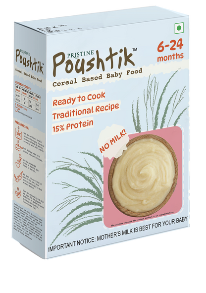 Poushtik Cereal Based Baby Food | Whole Grains | 6-24 Months