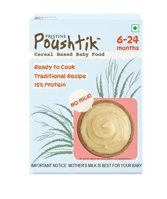 Poushtik Cereal Based Baby Food | Whole Grains | 6-24 Months