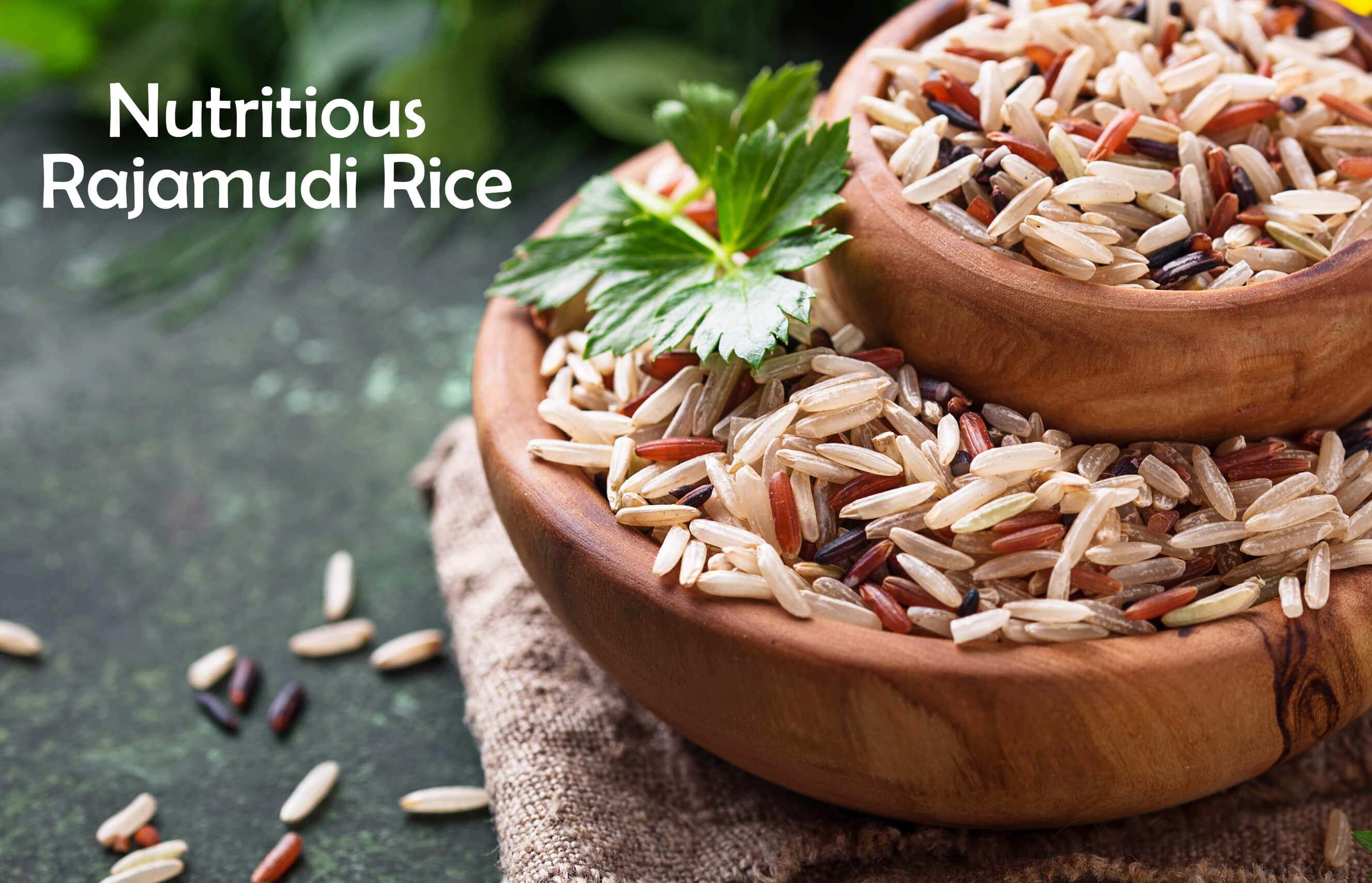 Rajamudi Rice - Nutritious Red Rice- Pristine Organics - Healthy rice - Red rice